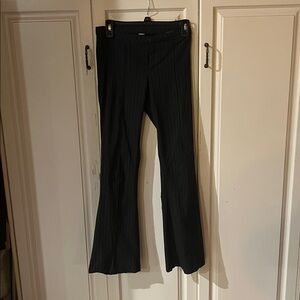 Divided Black Pinstripe Trousers size 2